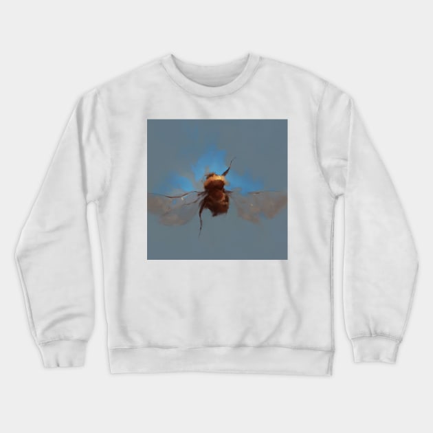 Bombus Hotorum Crewneck Sweatshirt by ArashRazavi